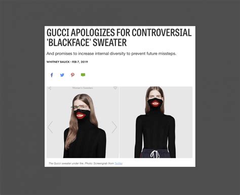 Gucci scandal